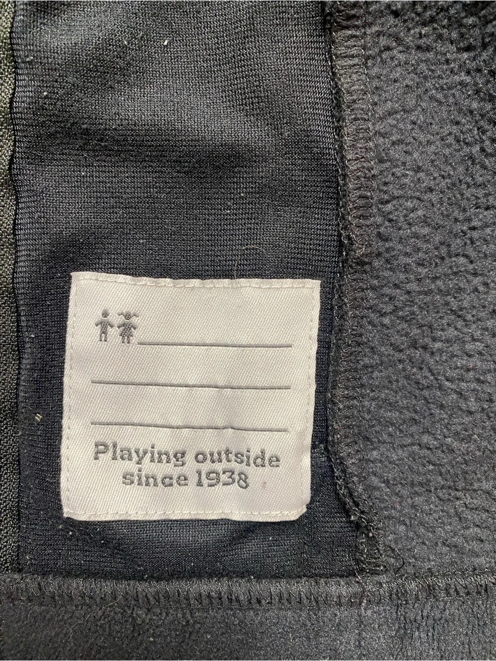 Columbia Full-Zip Fleece Jacket — Black 18-24 Months